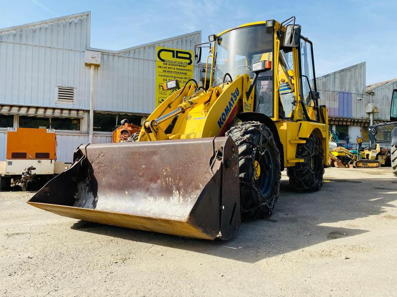 KOMATSU Tractopelle WB70 (NET DE TVA) - Iş makinesi: fotoğraf 1 KOMATSU Tractopelle WB70 (NET DE TVA) - Iş makinesi: fotoğraf 1
