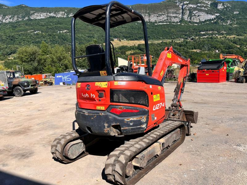 Kubota Series U U27-4 MINIPELLE 2,7T CANOPY - Mini ekskavatör: fotoğraf 5 Kubota Series U U27-4 MINIPELLE 2,7T CANOPY - Mini ekskavatör: fotoğraf 5