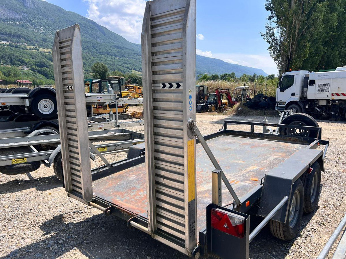 Alçak çerçeveli platform römork MANDRINOISE REMORQUE PORTE ENGINS 2 ESSIEUX 3T5 2020: fotoğraf 6
