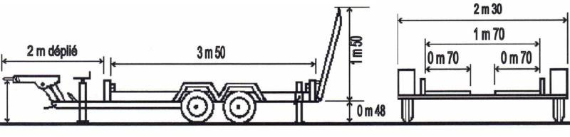 Yeni İş makinası römorku Moiroud ECO350 2 ESSIEUX 3T5 NEUVE NOIR: fotoğraf 10 Yeni İş makinası römorku Moiroud ECO350 2 ESSIEUX 3T5 NEUVE NOIR: fotoğraf 10