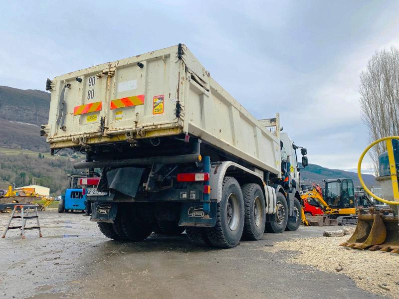 RENAULT KERAX 8x4 520 BIBENNE CIF GRUE CORMACH - Damperli kamyon, Vinçli kamyon: fotoğraf 5 RENAULT KERAX 8x4 520 BIBENNE CIF GRUE CORMACH - Damperli kamyon, Vinçli kamyon: fotoğraf 5