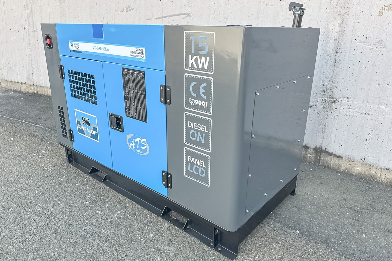 Vario Tech Dieselgenerator VT-GF2-15KW Super Silent + ATS - Elektrikli jeneratör: fotoğraf 3 Vario Tech Dieselgenerator VT-GF2-15KW Super Silent + ATS - Elektrikli jeneratör: fotoğraf 3