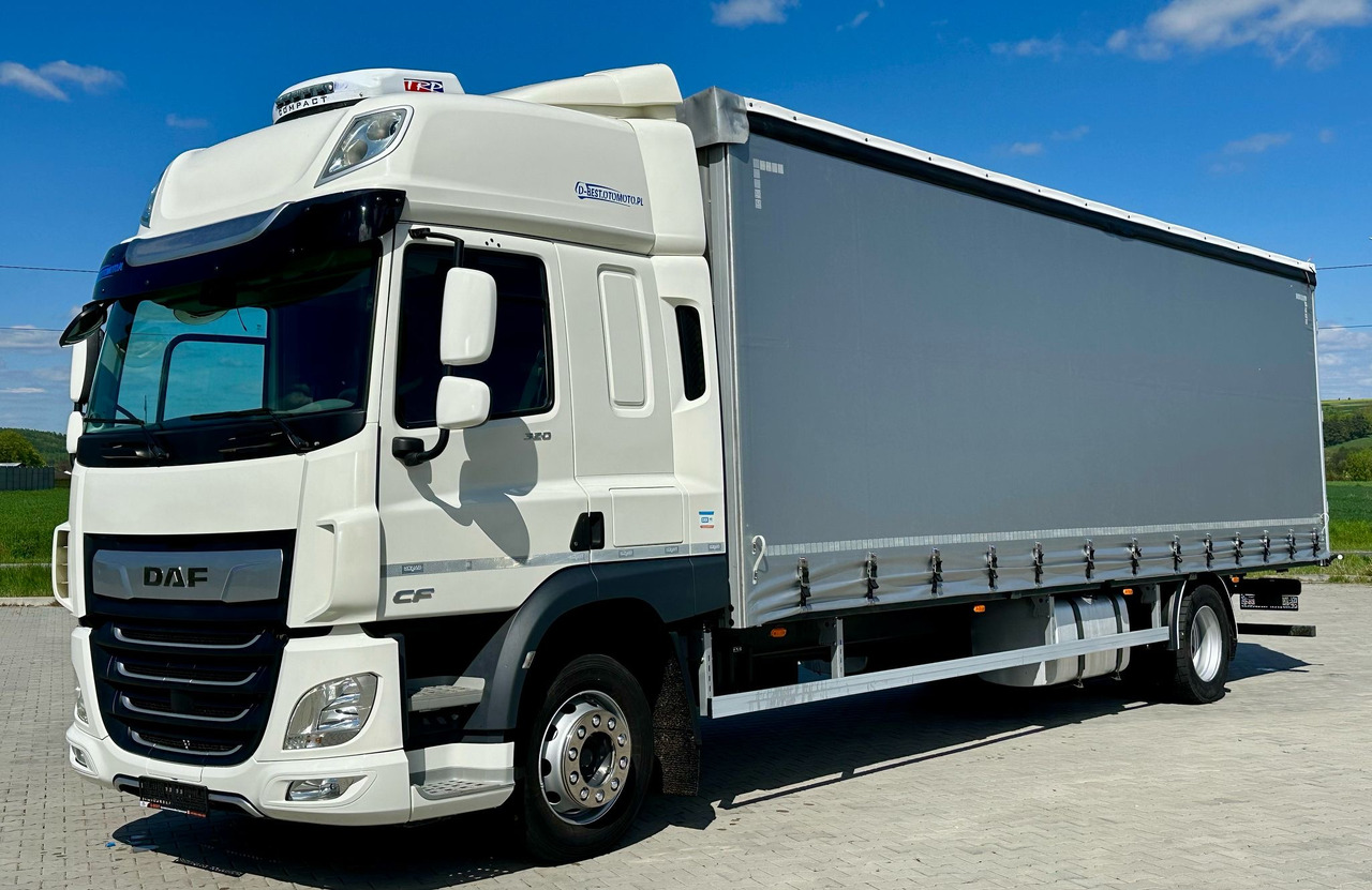 DAF CF 320 / FIRANKA / 21 EUROPALET / SYPIALKA / AUTOMAT / KLIMA POSTOJOWA / 2021 ROK TO - Tenteli kamyon: fotoğraf 2 DAF CF 320 / FIRANKA / 21 EUROPALET / SYPIALKA / AUTOMAT / KLIMA POSTOJOWA / 2021 ROK TO - Tenteli kamyon: fotoğraf 2