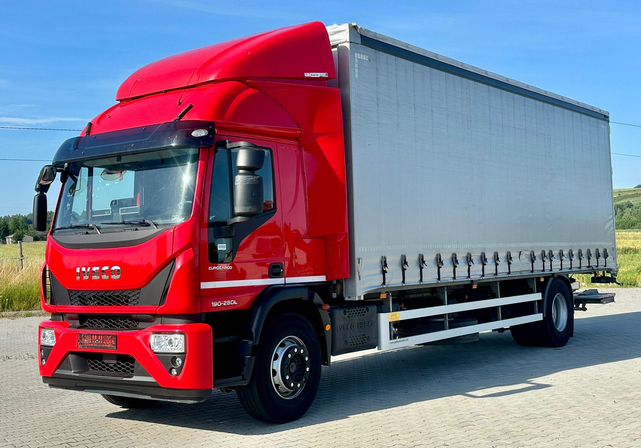 IVECO EUROCARGO 180-280 / FIRANKA / WINDA / 20 PALET / 80 TYŚ KM / 2023 ROK / 9 223 KG ŁADOWNOŚ - Tenteli kamyon: fotoğraf 2 IVECO EUROCARGO 180-280 / FIRANKA / WINDA / 20 PALET / 80 TYŚ KM / 2023 ROK / 9 223 KG ŁADOWNOŚ - Tenteli kamyon: fotoğraf 2
