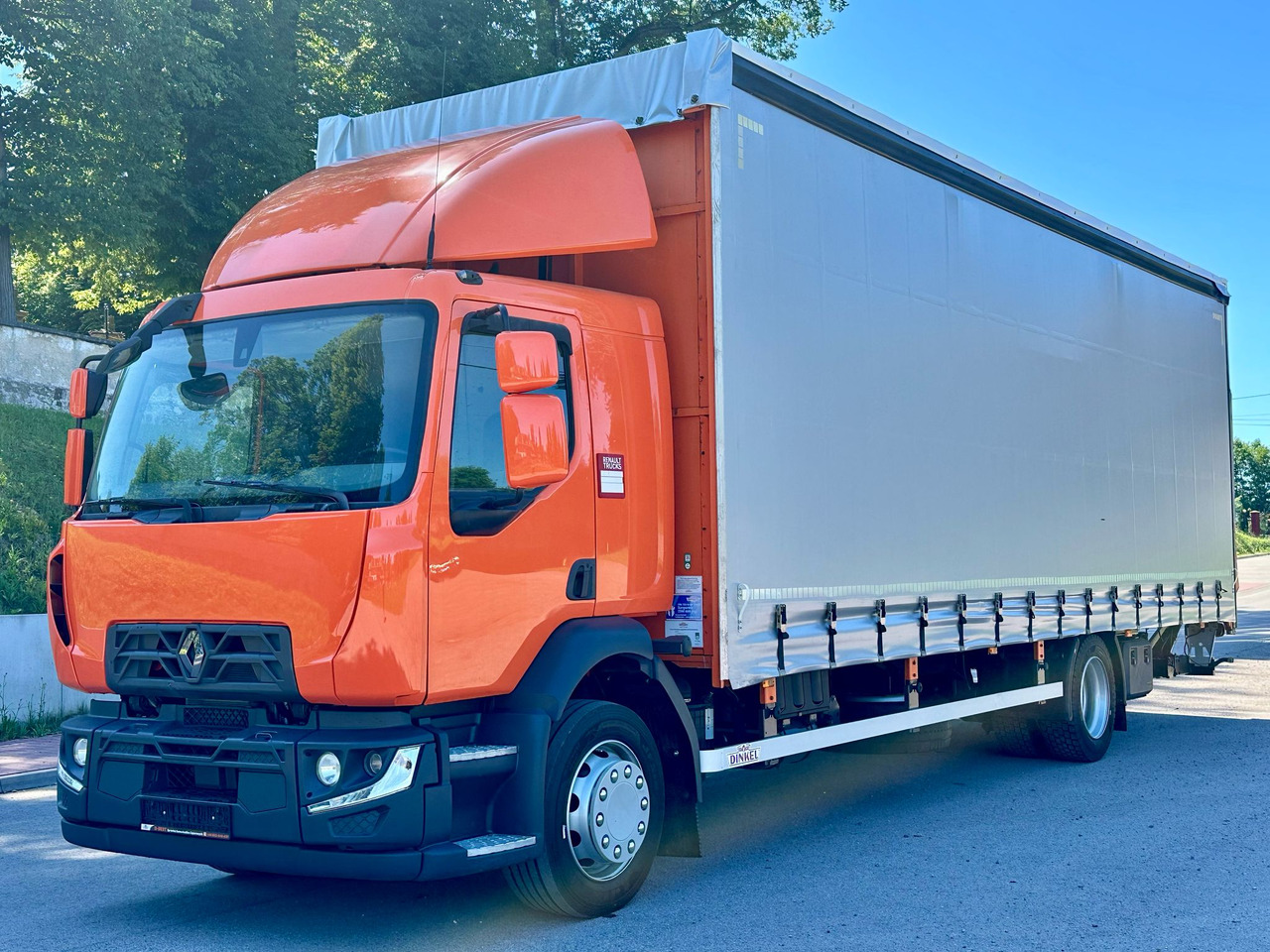RENAULT D 18 / 280 / FIRANKA / WINDA / 8.6 M DŁUGOŚCI / 21 EUROPALET / NOWE OPONY / ŁADOWNOŚĆ 9.380 KG / AUTOMAT / SERWISOWANA / SPROWADZONA - Tenteli kamyon: fotoğraf 2 RENAULT D 18 / 280 / FIRANKA / WINDA / 8.6 M DŁUGOŚCI / 21 EUROPALET / NOWE OPONY / ŁADOWNOŚĆ 9.380 KG / AUTOMAT / SERWISOWANA / SPROWADZONA - Tenteli kamyon: fotoğraf 2