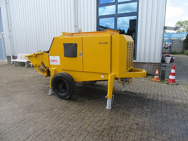 2014 PUTZMEISTER BSA 1005 DC- concrete pump. - Sabit beton pompası: fotoğraf 2 2014 PUTZMEISTER BSA 1005 DC- concrete pump. - Sabit beton pompası: fotoğraf 2