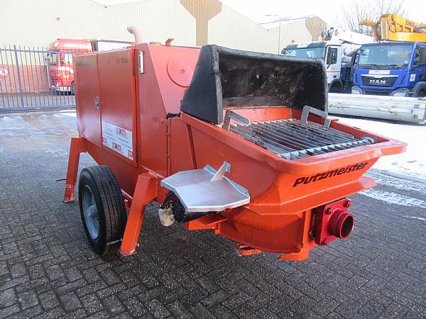 2014 PUTZMEISTER BSA1005 DC trailer mounted. - Sabit beton pompası: fotoğraf 2 2014 PUTZMEISTER BSA1005 DC trailer mounted. - Sabit beton pompası: fotoğraf 2