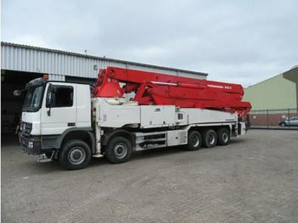 PUTZMEISTER M52/5 MB/ACTROS - Mobil beton pompası: fotoğraf 1 PUTZMEISTER M52/5 MB/ACTROS - Mobil beton pompası: fotoğraf 1