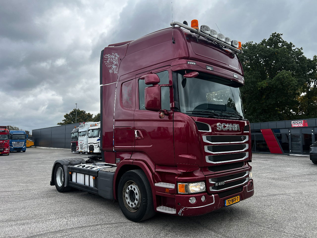 Scania R410 Topline, Euro 6 - Çekici: fotoğraf 2 Scania R410 Topline, Euro 6 - Çekici: fotoğraf 2