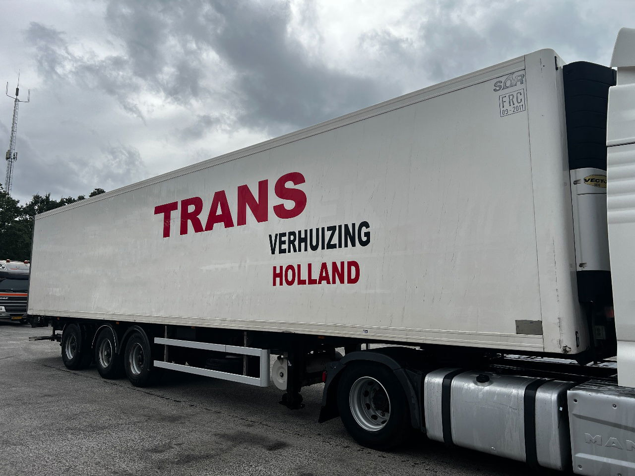 Sor Iberica met Carrier Vector 1800, BPW, 7cm - Frigorifik dorse: fotoğraf 2 Sor Iberica met Carrier Vector 1800, BPW, 7cm - Frigorifik dorse: fotoğraf 2