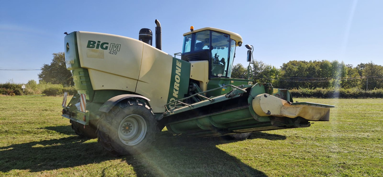 Krone Big M 420 CV - Çayır biçme makinesi: fotoğraf 2 Krone Big M 420 CV - Çayır biçme makinesi: fotoğraf 2
