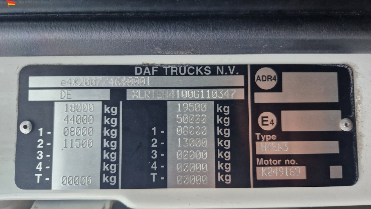Daf XF440FT Spacecab, PTU für Kompressor - Çekici: fotoğraf 4 Daf XF440FT Spacecab, PTU für Kompressor - Çekici: fotoğraf 4