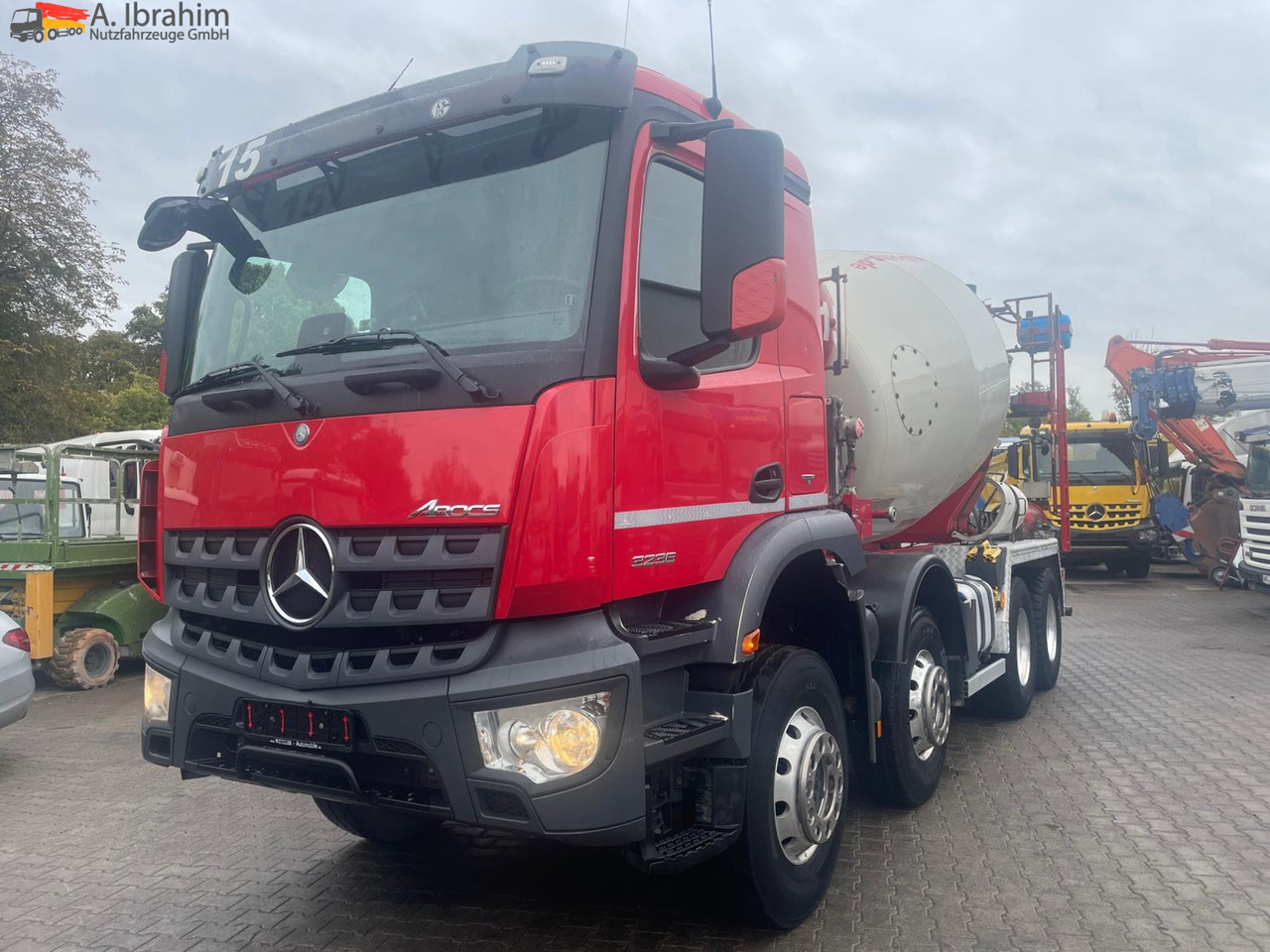 Mercedes-Benz Arocs 3236 Stetter 9 cbm 8x4 | Blatt | Hardox - Kamyon: fotoğraf 1 Mercedes-Benz Arocs 3236 Stetter 9 cbm 8x4 | Blatt | Hardox - Kamyon: fotoğraf 1