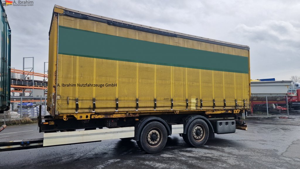 Krone Tandem Lafette DC07CL ohne Brücke - Konteynır taşıyıcı/ Yedek karoser römork: fotoğraf 1 Krone Tandem Lafette DC07CL ohne Brücke - Konteynır taşıyıcı/ Yedek karoser römork: fotoğraf 1