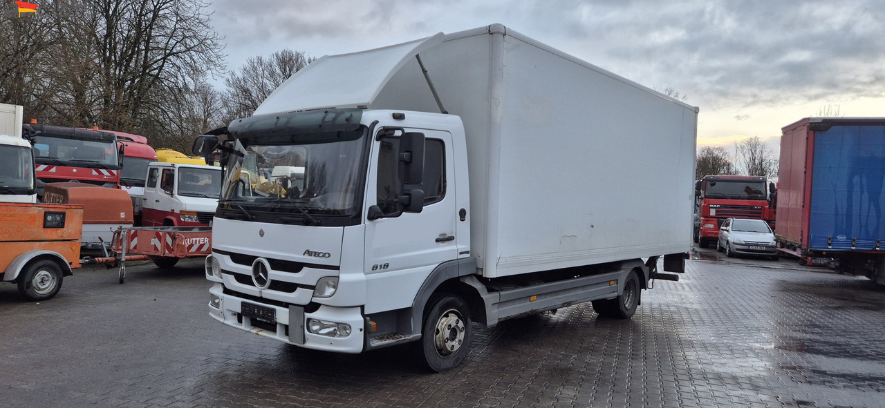 Mercedes-Benz 818L LBW, Luftfederung - Kapalı kasa kamyonet: fotoğraf 1 Mercedes-Benz 818L LBW, Luftfederung - Kapalı kasa kamyonet: fotoğraf 1