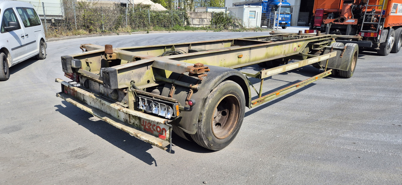 Wecon AW 218 LZ verzinkter Rahmen - Konteynır taşıyıcı/ Yedek karoser römork: fotoğraf 2 Wecon AW 218 LZ verzinkter Rahmen - Konteynır taşıyıcı/ Yedek karoser römork: fotoğraf 2