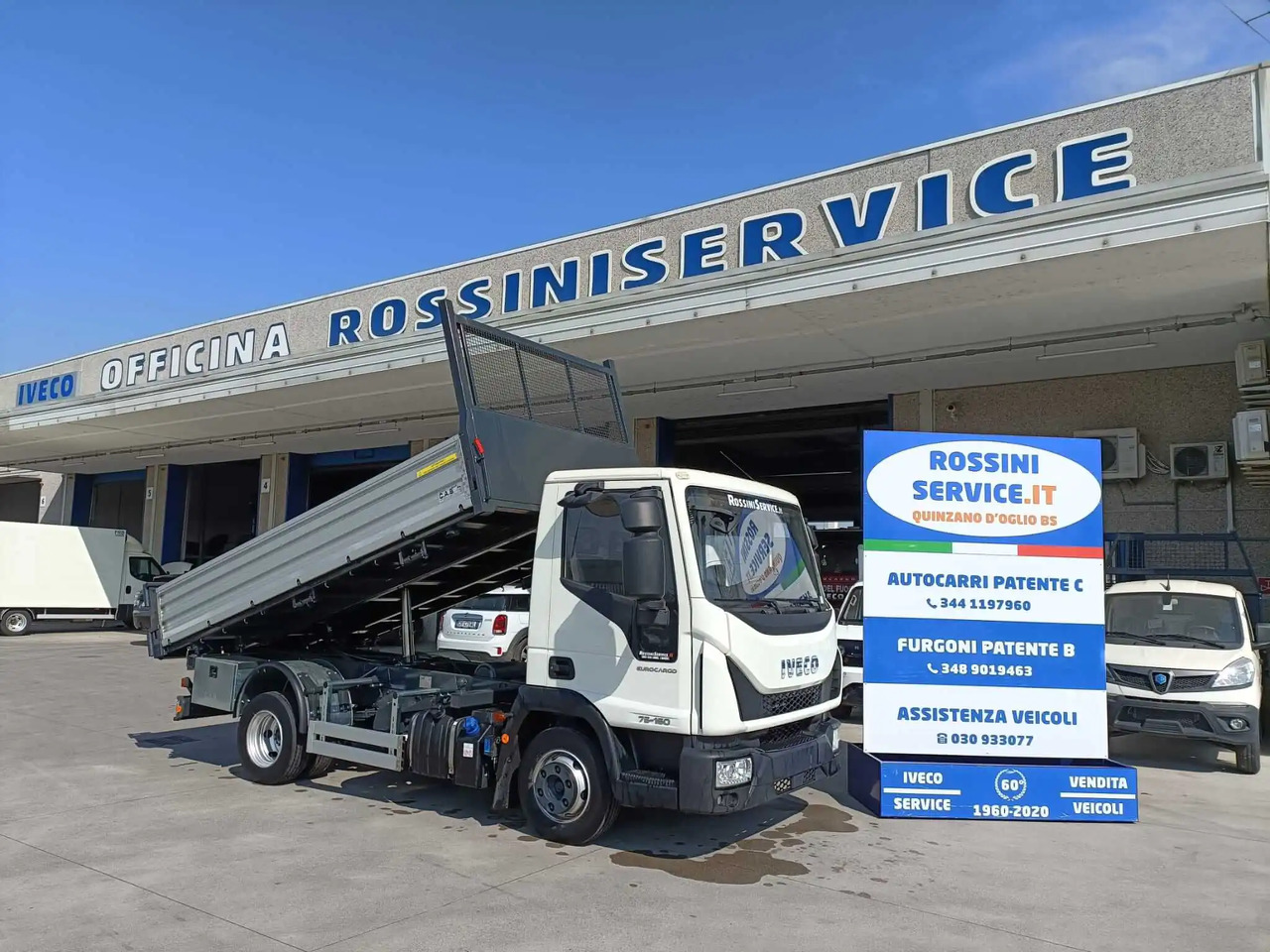 IVECO EUROCARGO 75E16 - Damperli kamyon: fotoğraf 1 IVECO EUROCARGO 75E16 - Damperli kamyon: fotoğraf 1