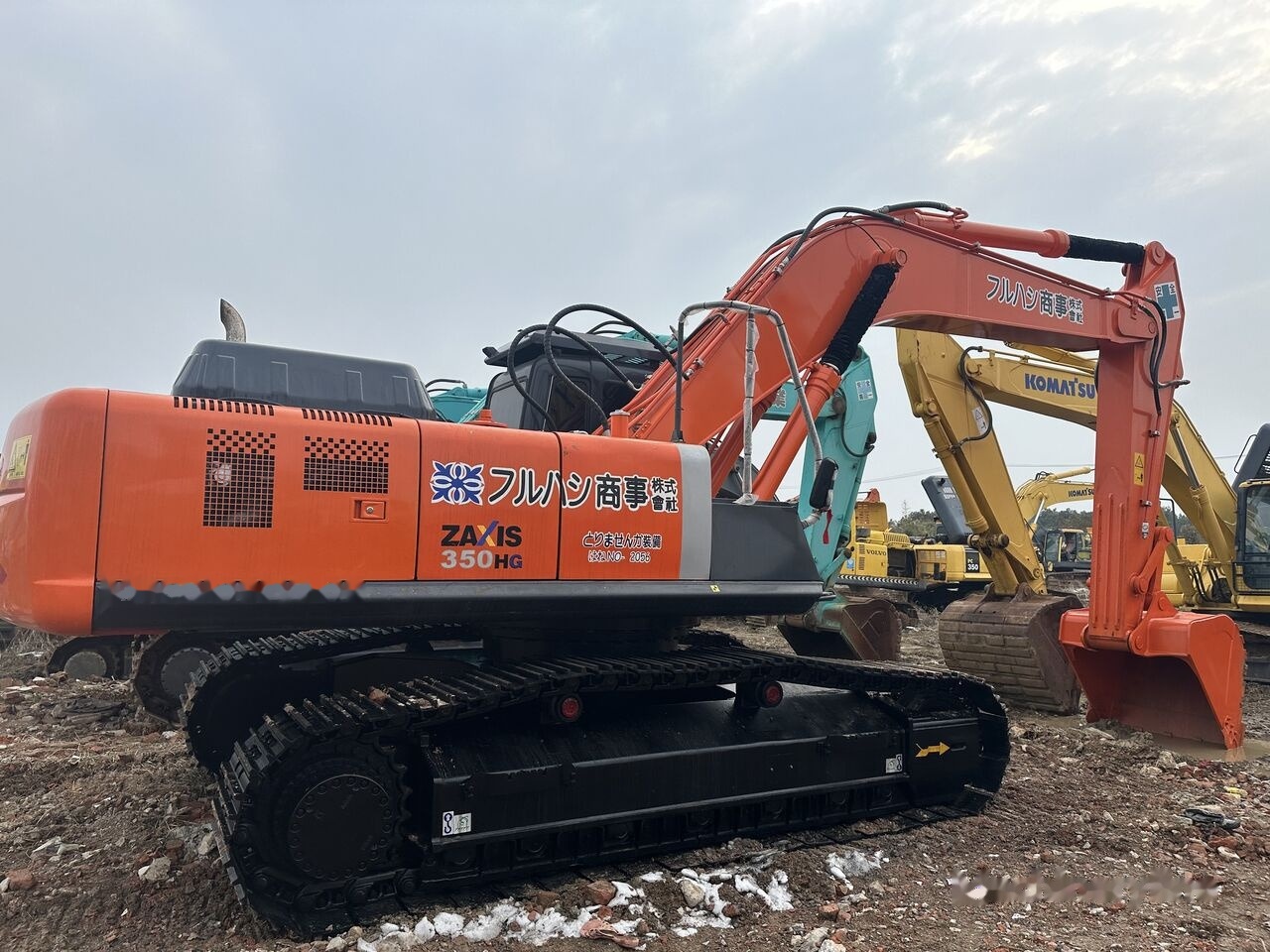 Hitachi ZX350HG - Paletli ekskavatör: fotoğraf 5 Hitachi ZX350HG - Paletli ekskavatör: fotoğraf 5