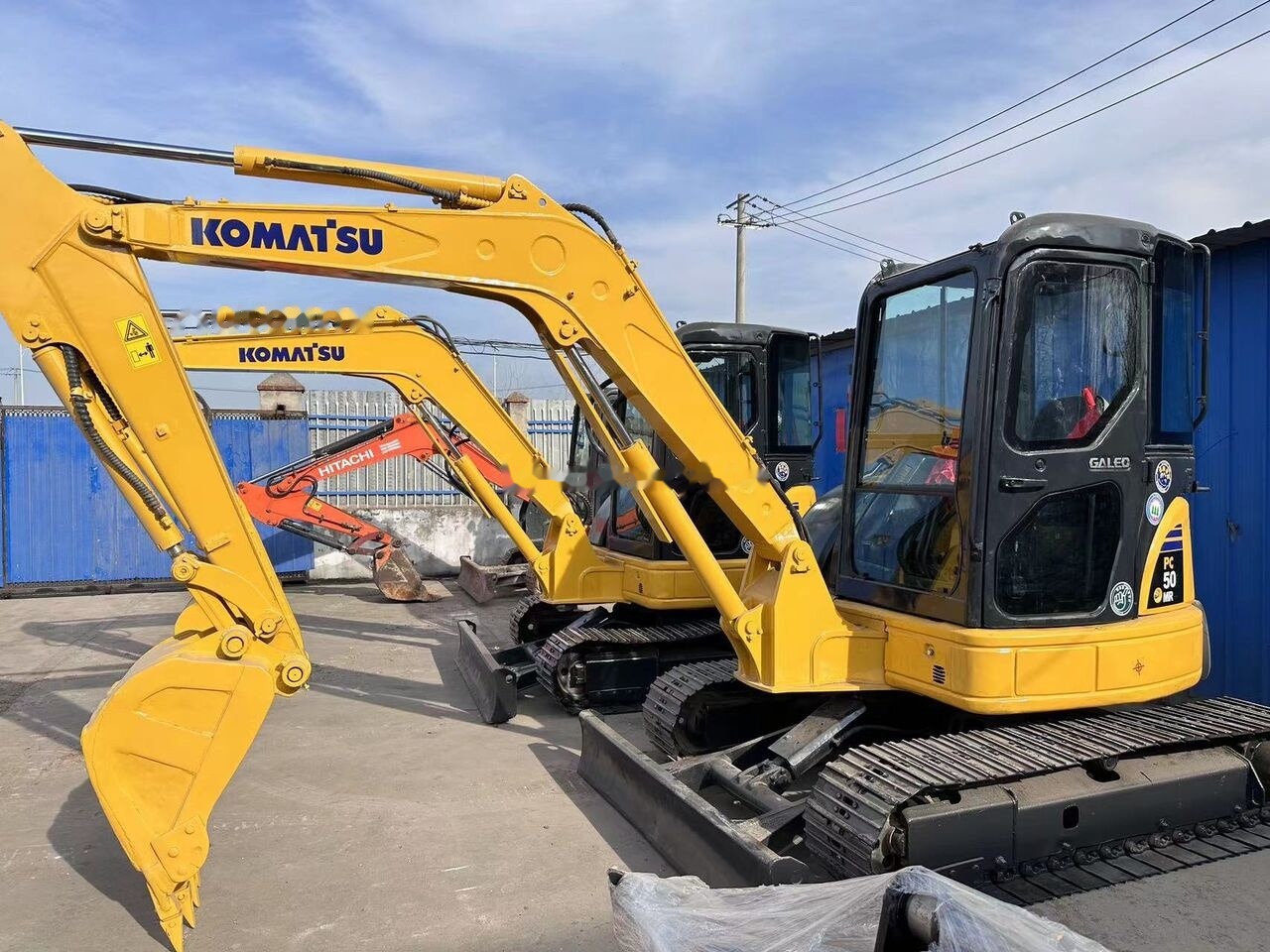 Komatsu PC50MR - Mini ekskavatör: fotoğraf 3 Komatsu PC50MR - Mini ekskavatör: fotoğraf 3