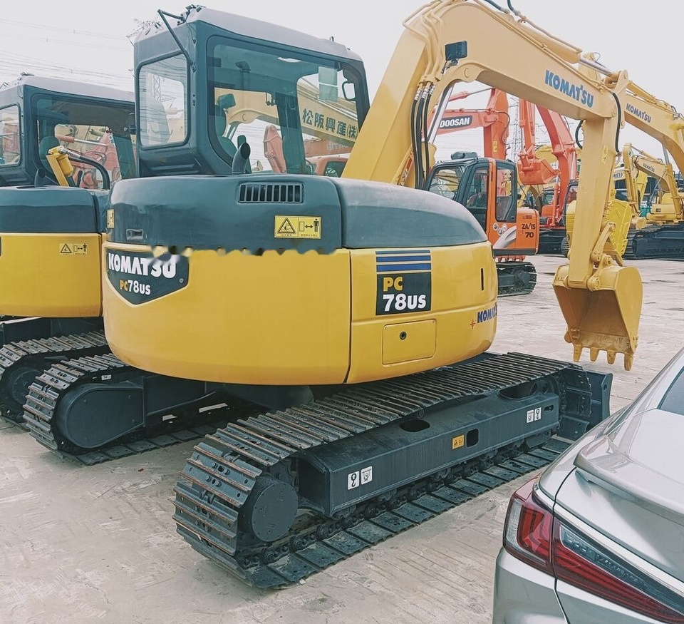 Komatsu PC78US-6 - Mini ekskavatör: fotoğraf 2 Komatsu PC78US-6 - Mini ekskavatör: fotoğraf 2