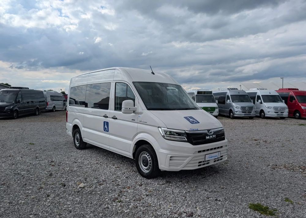 MAN TGE 3.180 - Minibüs, Minivan: fotoğraf 1 MAN TGE 3.180 - Minibüs, Minivan: fotoğraf 1