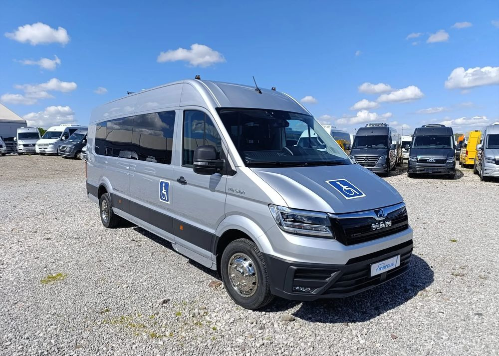 MAN TGE 5.160 - Minibüs, Minivan: fotoğraf 1 MAN TGE 5.160 - Minibüs, Minivan: fotoğraf 1