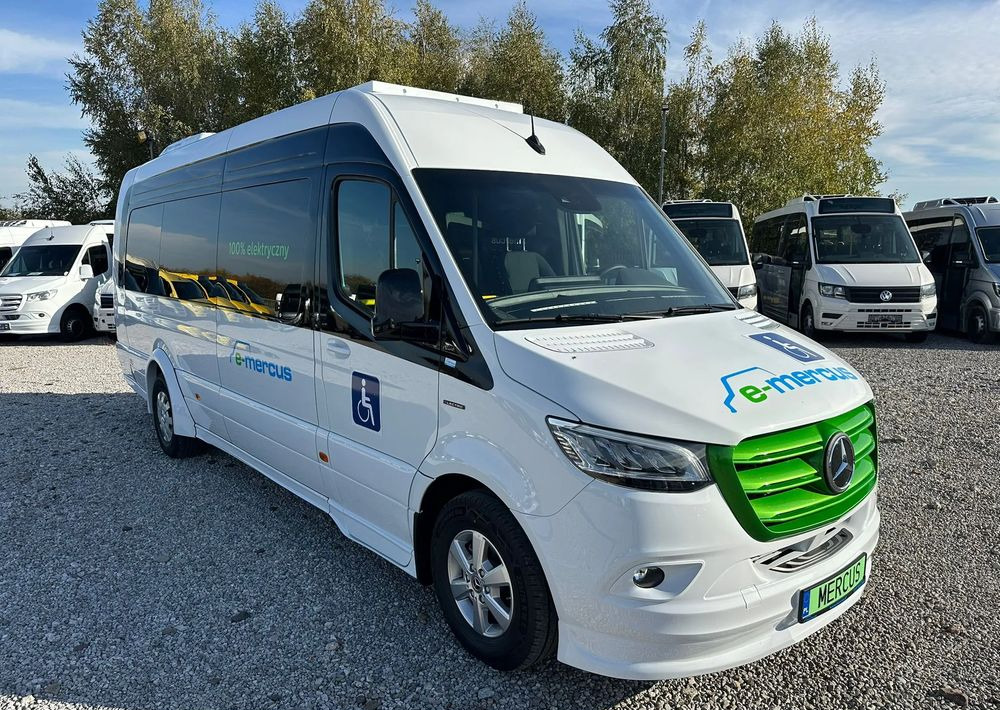 Mercedes-Benz eSprinter - Minibüs, Elektrikli otobüs: fotoğraf 1 Mercedes-Benz eSprinter - Minibüs, Elektrikli otobüs: fotoğraf 1
