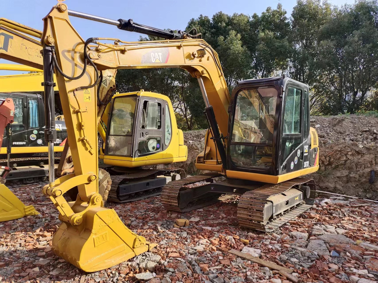 CATERPILLAR 307D - Mini ekskavatör: fotoğraf 1 CATERPILLAR 307D - Mini ekskavatör: fotoğraf 1