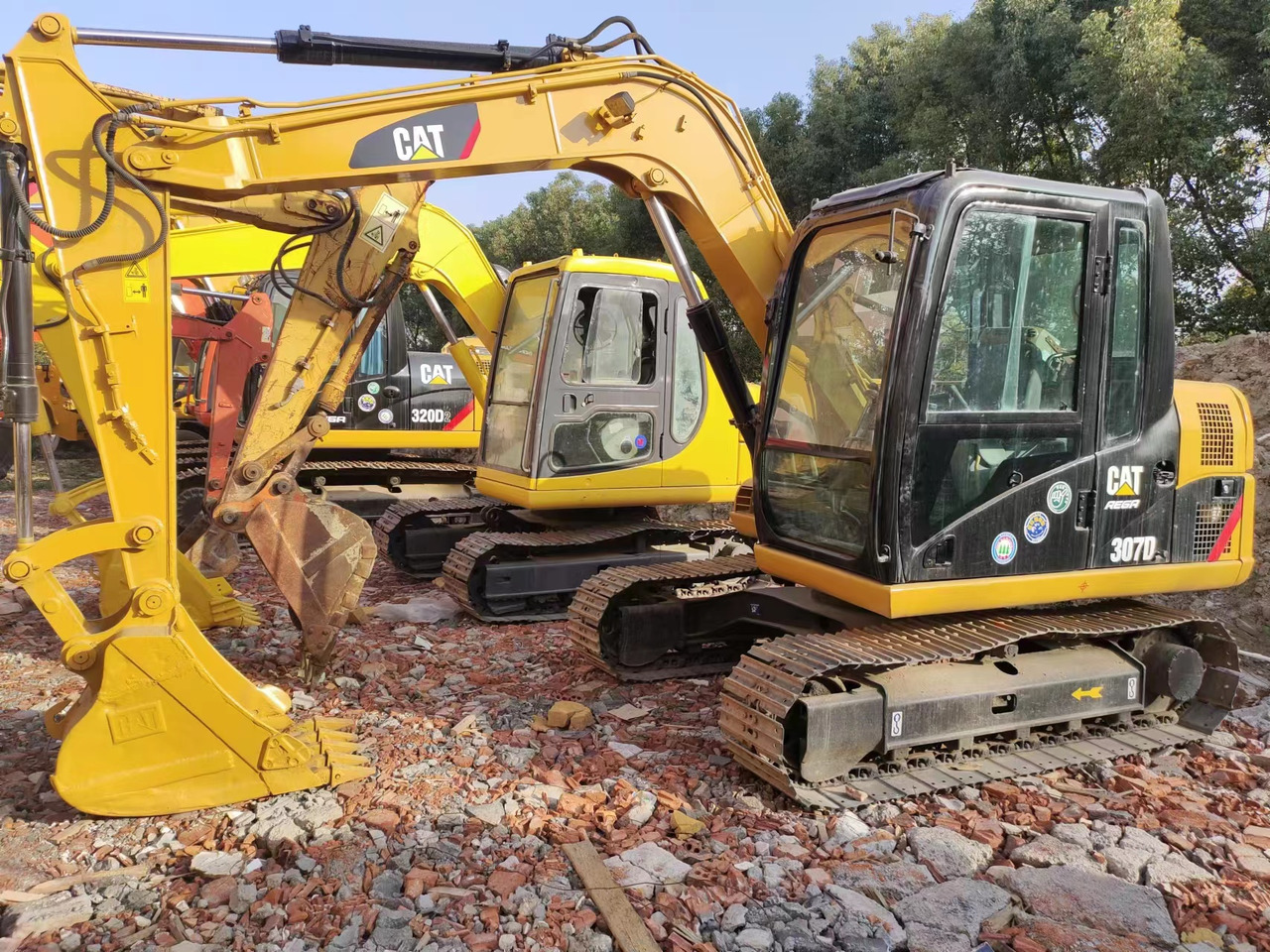 CATERPILLAR 307D - Mini ekskavatör: fotoğraf 2 CATERPILLAR 307D - Mini ekskavatör: fotoğraf 2