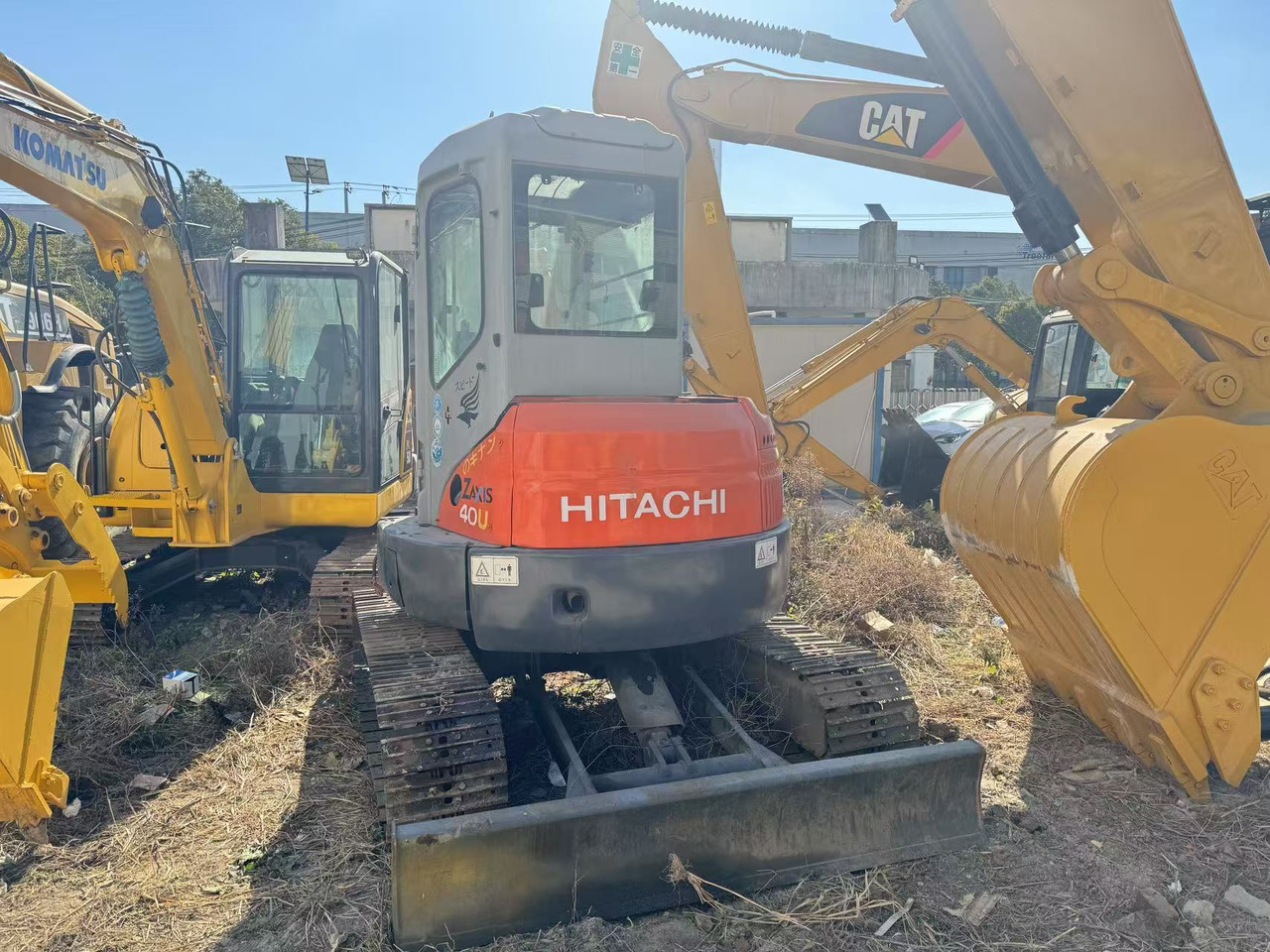 HITACHI ZX40U - Mini ekskavatör: fotoğraf 4 HITACHI ZX40U - Mini ekskavatör: fotoğraf 4