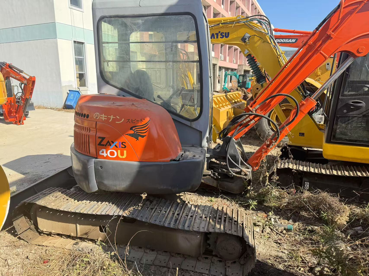 HITACHI ZX40U - Mini ekskavatör: fotoğraf 2 HITACHI ZX40U - Mini ekskavatör: fotoğraf 2