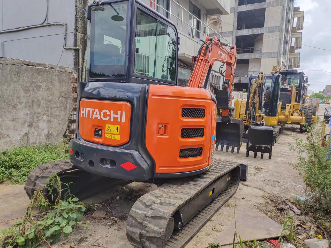 HITACHI ZX55 USR-5A - Mini ekskavatör: fotoğraf 3 HITACHI ZX55 USR-5A - Mini ekskavatör: fotoğraf 3