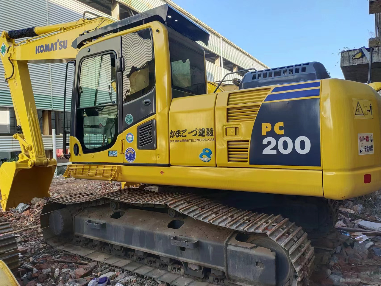 KOMATSU PC200-8 PC200-7 PC220-7 - Paletli ekskavatör: fotoğraf 5 KOMATSU PC200-8 PC200-7 PC220-7 - Paletli ekskavatör: fotoğraf 5