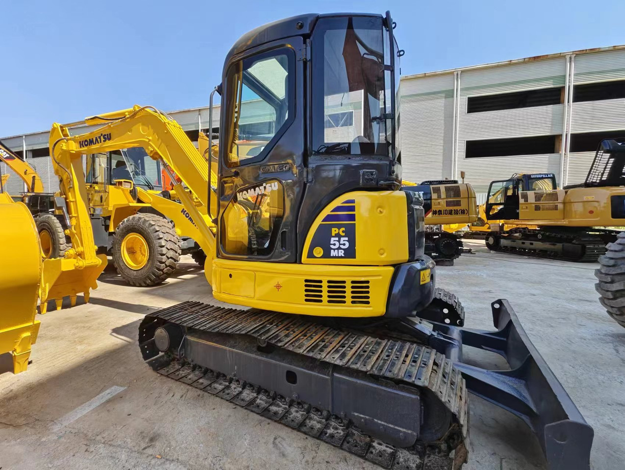 KOMATSU PC55MR - Mini ekskavatör: fotoğraf 4 KOMATSU PC55MR - Mini ekskavatör: fotoğraf 4