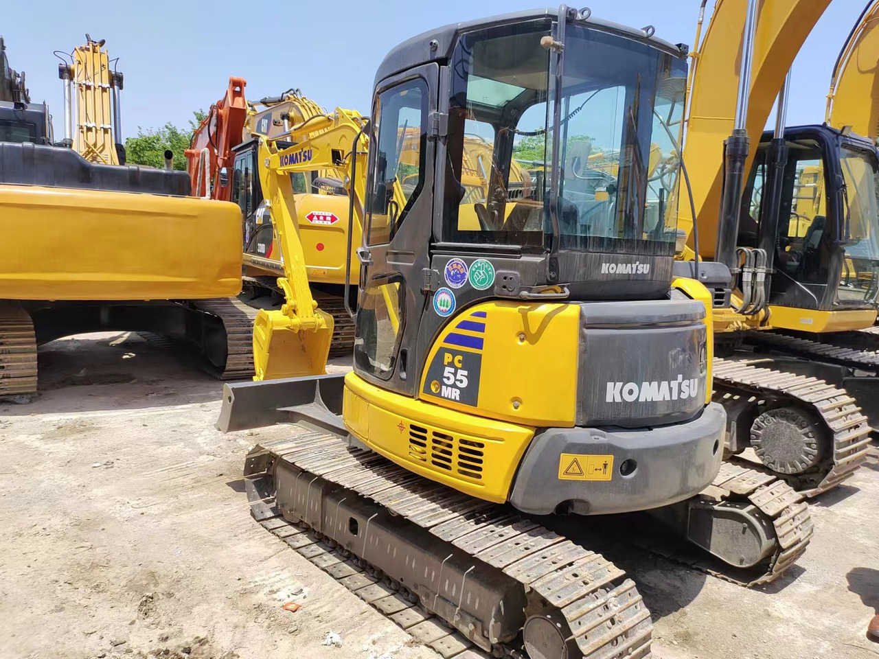 KOMATSU PC55MR - Mini ekskavatör: fotoğraf 2 KOMATSU PC55MR - Mini ekskavatör: fotoğraf 2
