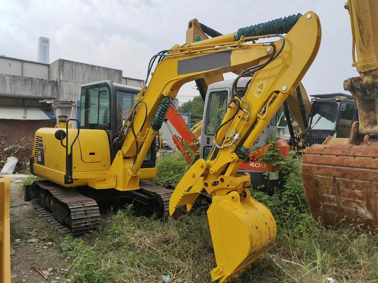 KOMATSU PC56-7 PC56 - Mini ekskavatör: fotoğraf 1 KOMATSU PC56-7 PC56 - Mini ekskavatör: fotoğraf 1