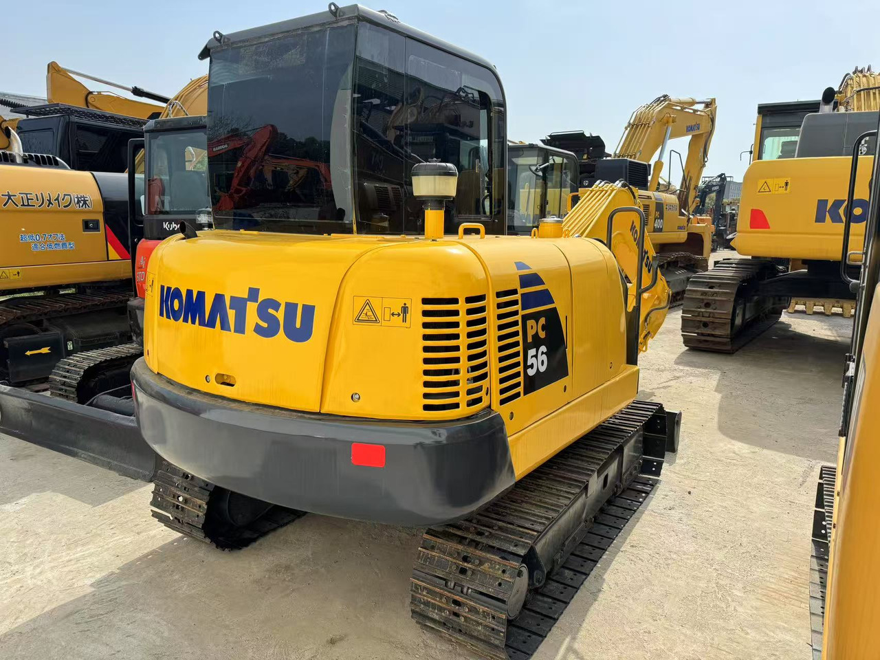 KOMATSU PC56 - Mini ekskavatör: fotoğraf 3 KOMATSU PC56 - Mini ekskavatör: fotoğraf 3