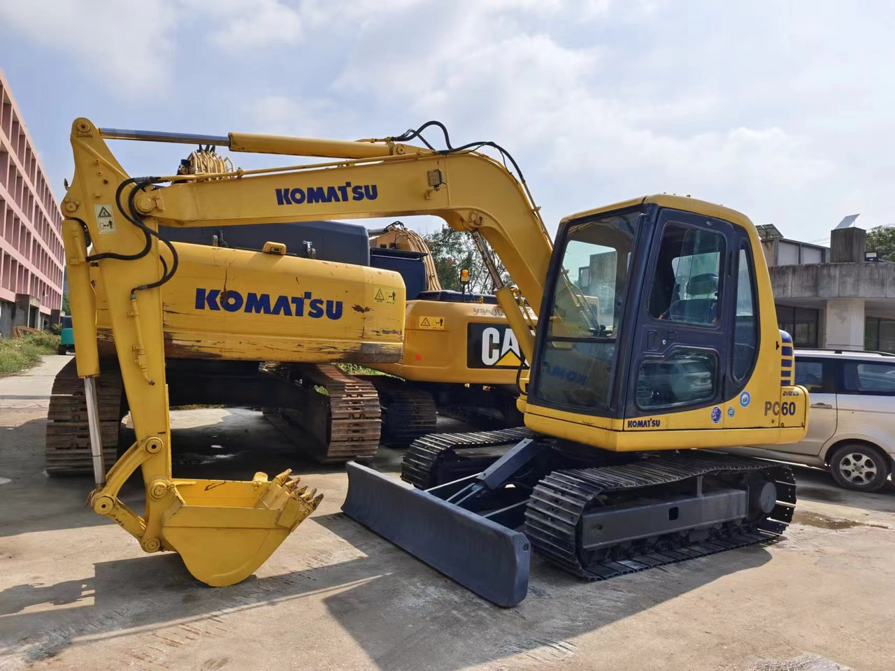 KOMATSU PC60-7 PC56 PC60 - Mini ekskavatör: fotoğraf 5 KOMATSU PC60-7 PC56 PC60 - Mini ekskavatör: fotoğraf 5