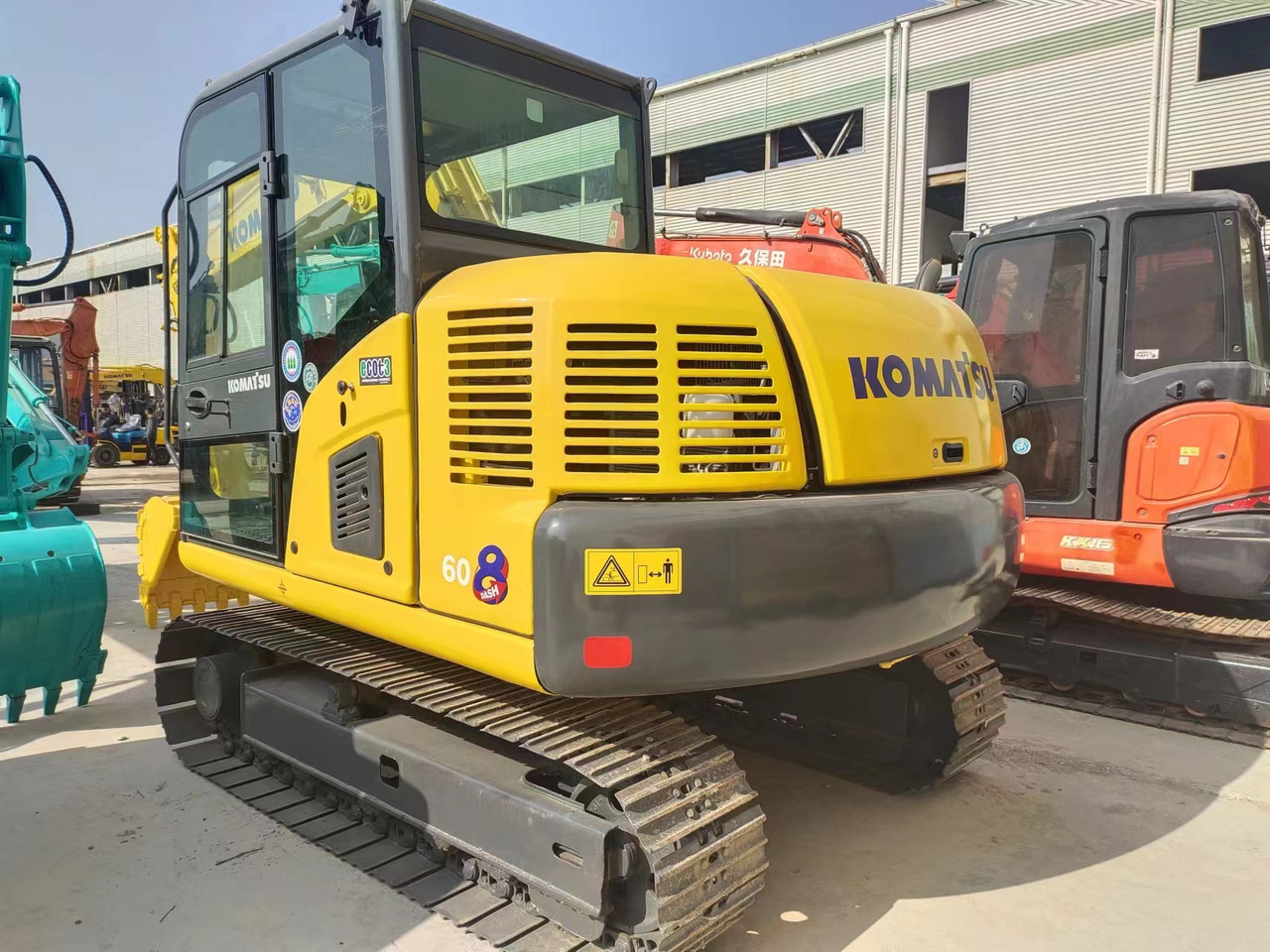 KOMATSU PC60-8 - Mini ekskavatör: fotoğraf 3 KOMATSU PC60-8 - Mini ekskavatör: fotoğraf 3