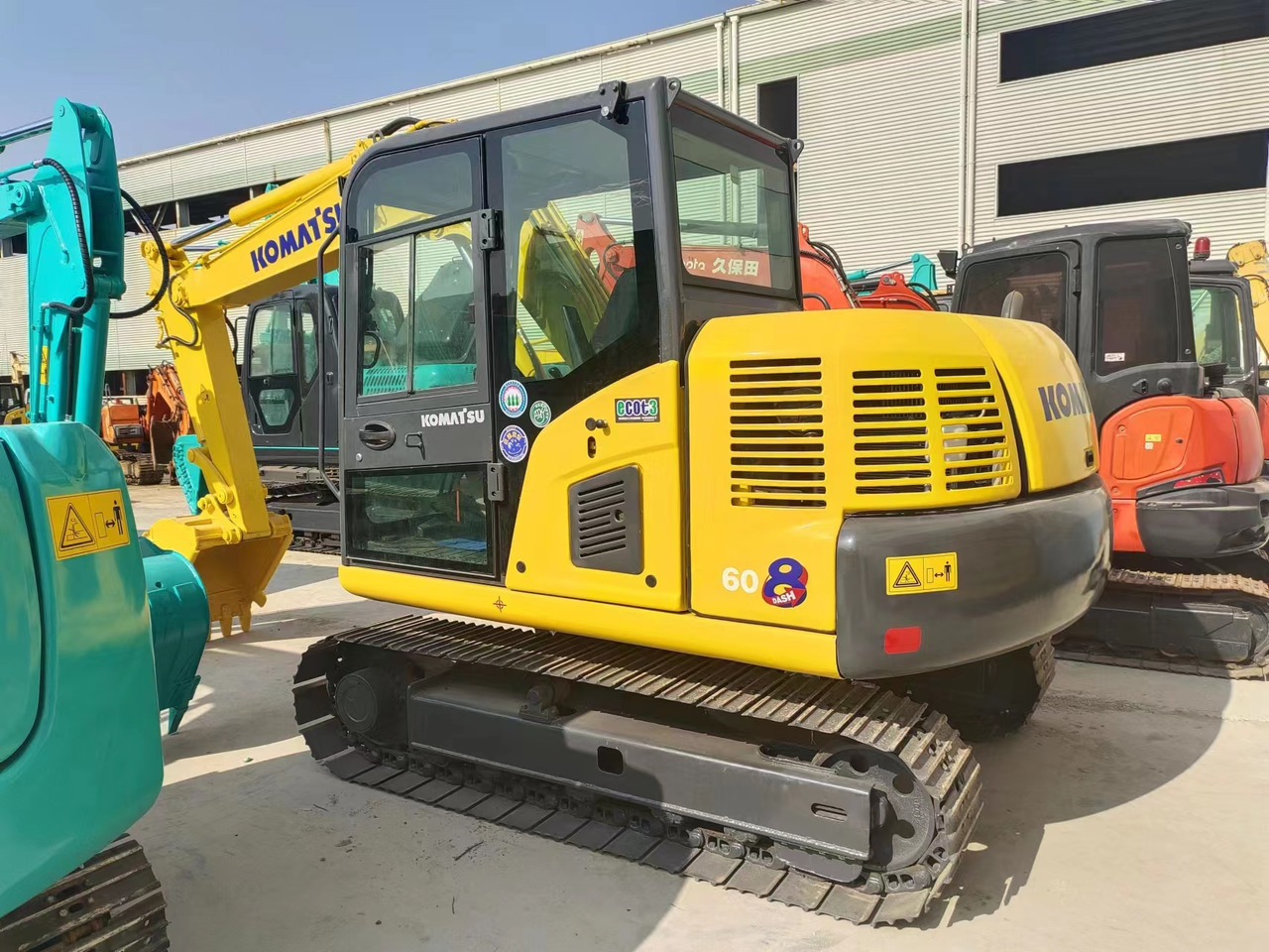 KOMATSU PC60-8 - Mini ekskavatör: fotoğraf 4 KOMATSU PC60-8 - Mini ekskavatör: fotoğraf 4