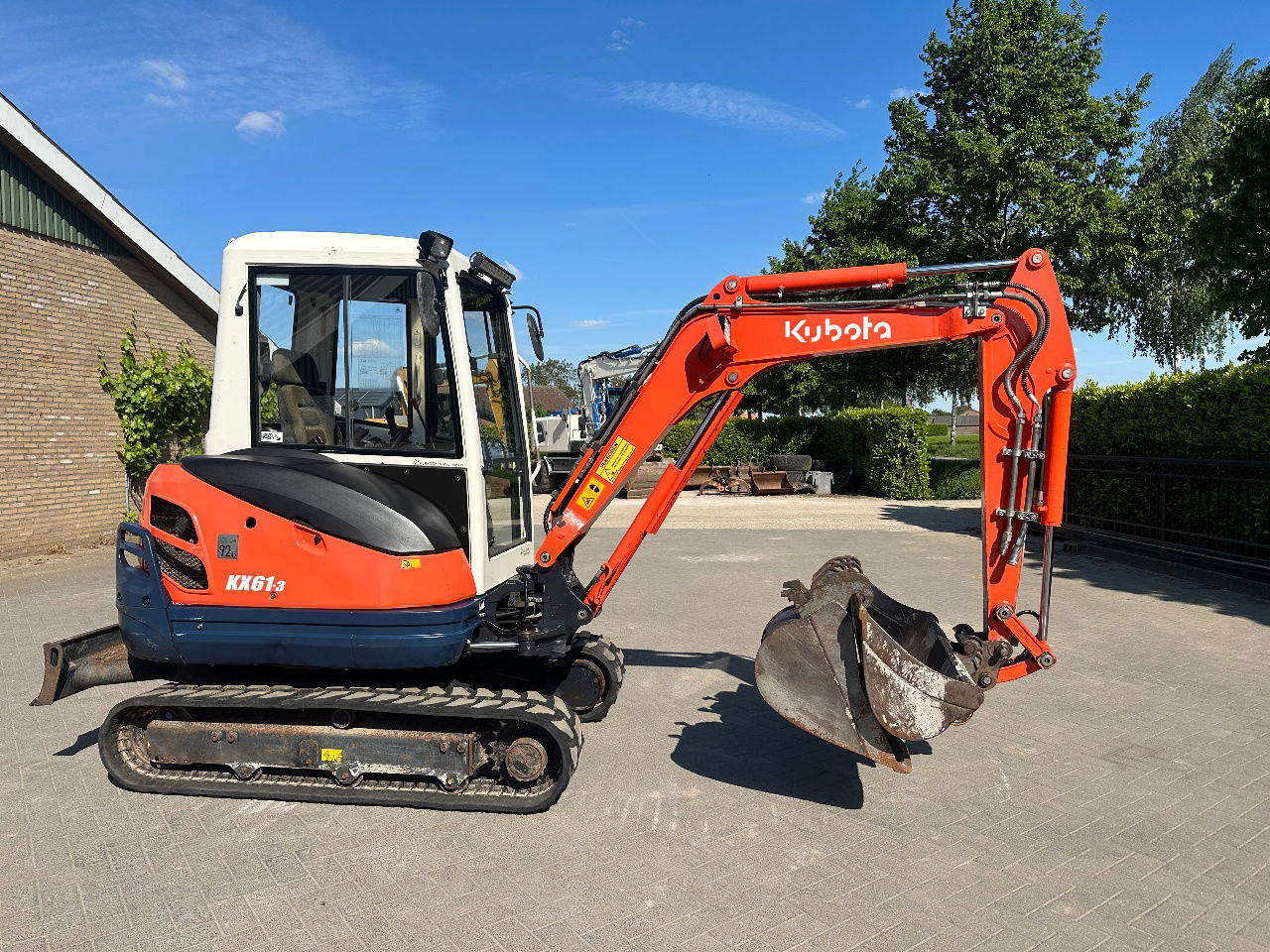 Kubota KX61-3 - Mini ekskavatör: fotoğraf 4 Kubota KX61-3 - Mini ekskavatör: fotoğraf 4