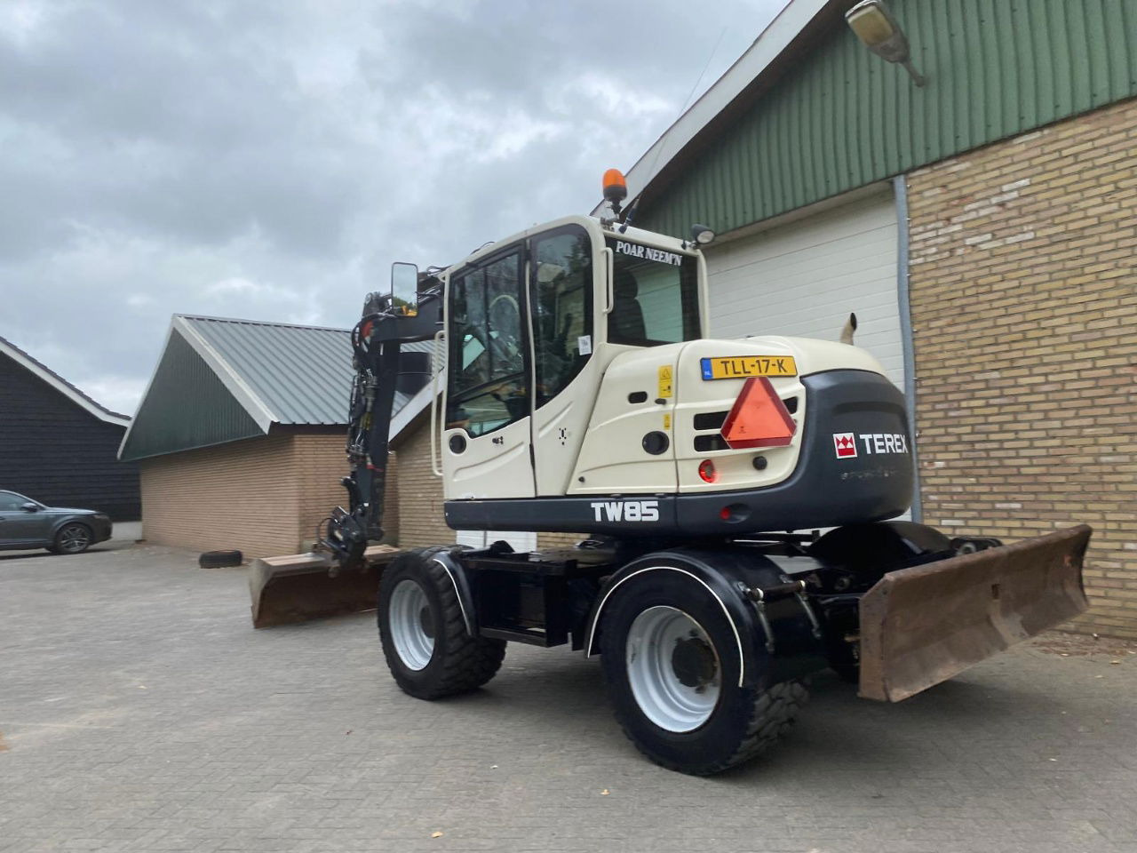 Terex TW85 - Tekerlekli ekskavatör: fotoğraf 3 Terex TW85 - Tekerlekli ekskavatör: fotoğraf 3