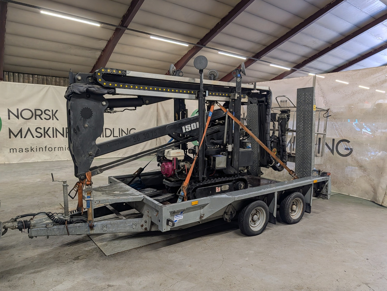 Isoli Easylift R160 på henger - Örümcek platform: fotoğraf 1 Isoli Easylift R160 på henger - Örümcek platform: fotoğraf 1