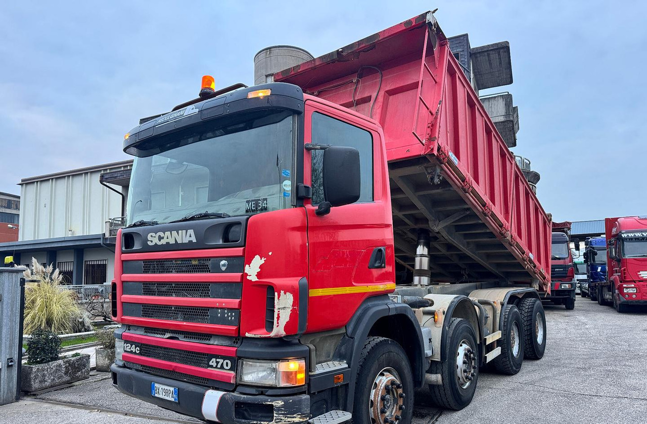 Scania R124/470 Ribaltabile 8X4 - Damperli kamyon: fotoğraf 3 Scania R124/470 Ribaltabile 8X4 - Damperli kamyon: fotoğraf 3