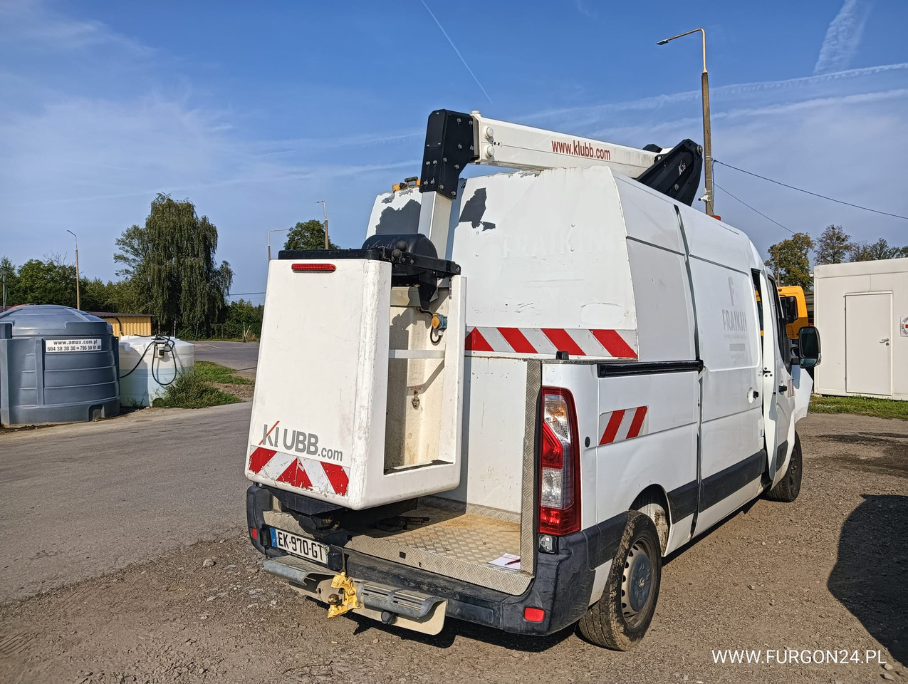 Araç üzerine platform OPEL MOVANO L2H2 PODNOŚNIK KOSZOWY KLUBB K26 NR 804: fotoğraf 6 Araç üzerine platform OPEL MOVANO L2H2 PODNOŚNIK KOSZOWY KLUBB K26 NR 804: fotoğraf 6