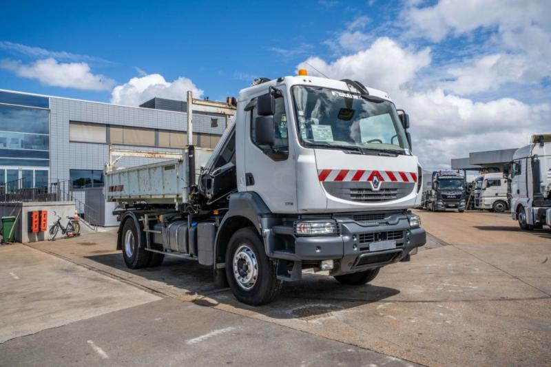 Renault KERAX 370 DXI + TRI BENNE+HIAB 16t/m + 2 EXT finansal kiralama Renault KERAX 370 DXI + TRI BENNE+HIAB 16t/m + 2 EXT: fotoğraf 8