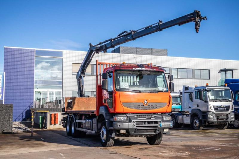 Renault KERAX 380DXI+E5+PK16TM/3EXT - Sal/ Açık kasa kamyon, Vinçli kamyon: fotoğraf 2 Renault KERAX 380DXI+E5+PK16TM/3EXT - Sal/ Açık kasa kamyon, Vinçli kamyon: fotoğraf 2