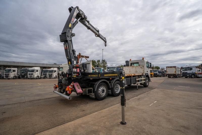 Volvo FM 410 DXI -6X2+HIAB 24 T/m/2x - Sal/ Açık kasa kamyon, Vinçli kamyon: fotoğraf 4 Volvo FM 410 DXI -6X2+HIAB 24 T/m/2x - Sal/ Açık kasa kamyon, Vinçli kamyon: fotoğraf 4