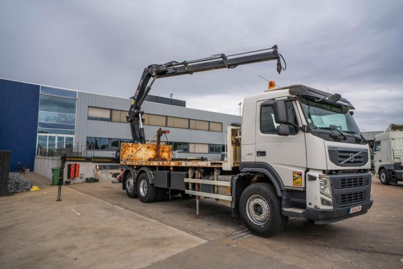 Volvo FM 410 DXI -6X2+HIAB 24 T/m/2x - Sal/ Açık kasa kamyon, Vinçli kamyon: fotoğraf 2 Volvo FM 410 DXI -6X2+HIAB 24 T/m/2x - Sal/ Açık kasa kamyon, Vinçli kamyon: fotoğraf 2