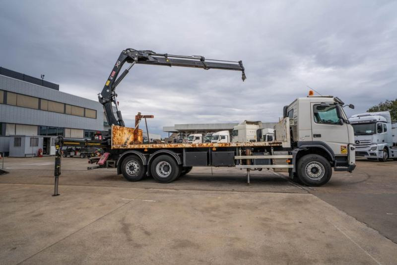 Volvo FM 410 DXI -6X2+HIAB 24 T/m/2x - Sal/ Açık kasa kamyon, Vinçli kamyon: fotoğraf 3 Volvo FM 410 DXI -6X2+HIAB 24 T/m/2x - Sal/ Açık kasa kamyon, Vinçli kamyon: fotoğraf 3